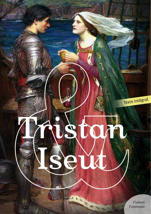 Couverture ebook de Tristant et Iseut, de Joseph Bédier