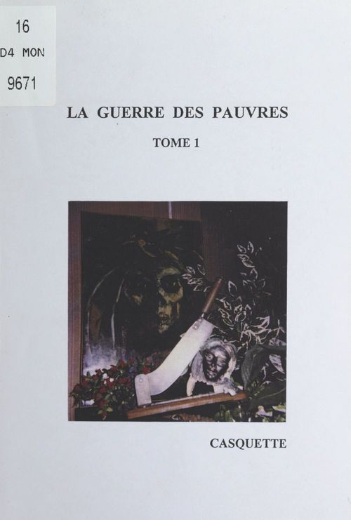 Couverture ebook de La guerre des pauvres (1), de Casquette