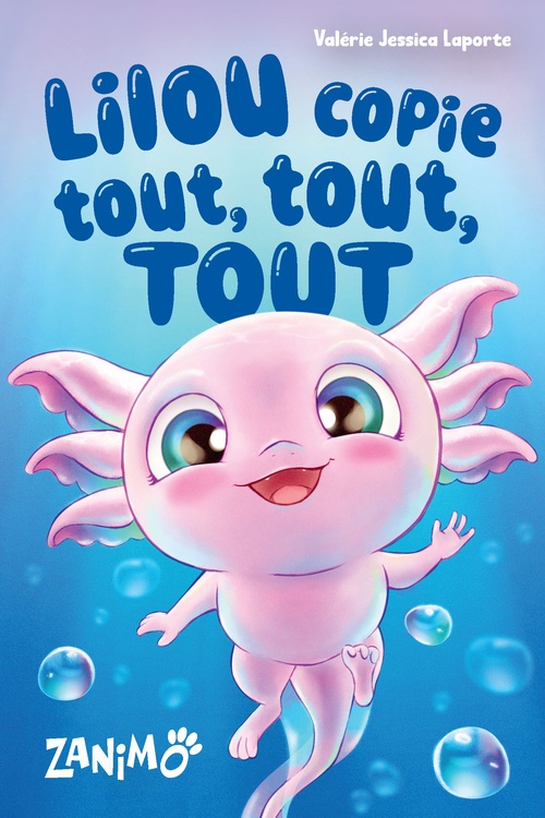 Couverture ebook de Lilou copie tout, tout, tout, de Valérie Jessica Laporte