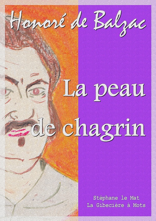 Couverture ebook de La peau de chagrin, de Honoré de Balzac