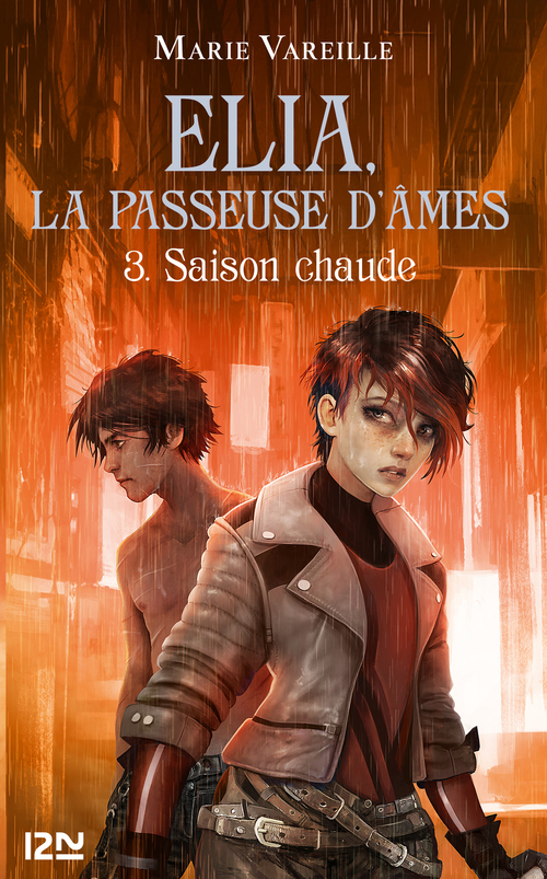 Couverture ebook de Elia, la passeuse d'âmes - tome 3 Saison chaude, de Marie Vareille
