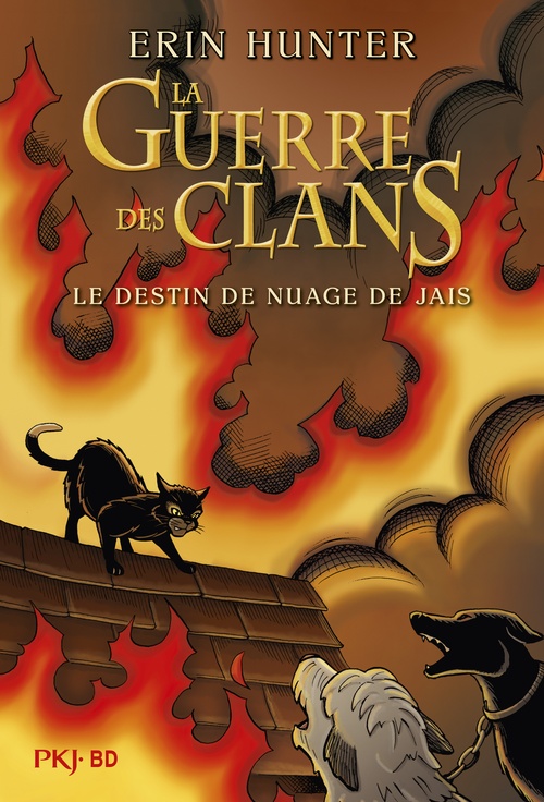 ebook cover of La guerre des clans - BD : Le Destin de Nuage de Jais - Intégrale, by Erin Hunter, Dan Jolley