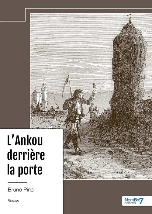ebook cover of L'Ankou derrière la porte, by Bruno Pinel