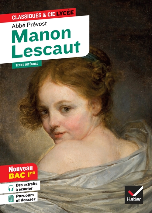 ebook cover of Manon Lescaut, by Abbé Prévost