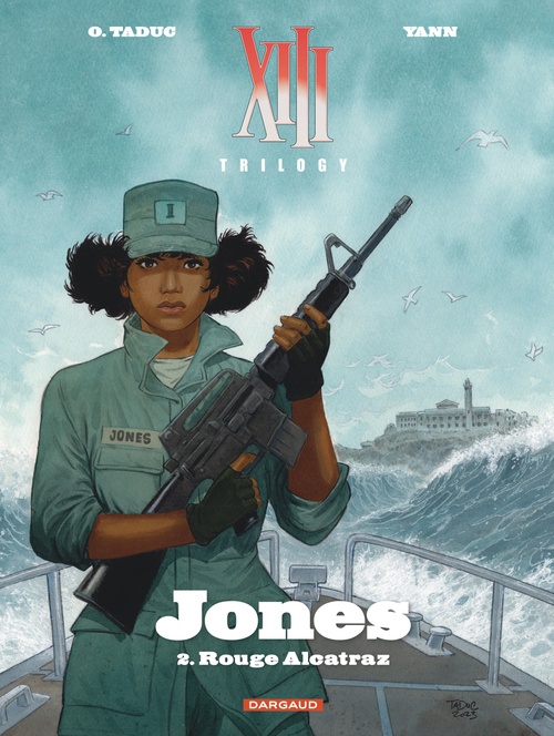 Couverture ebook de XIII Trilogy : Jones - Tome 2 - Rouge Alcatraz, de Yann
