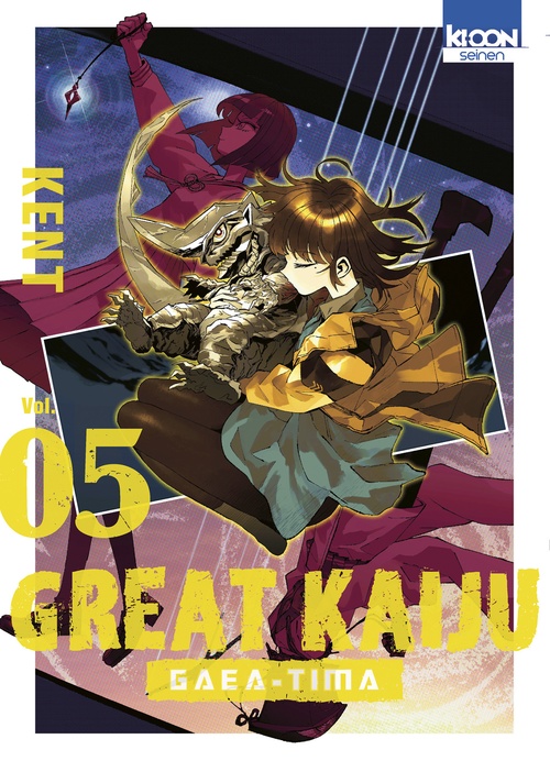 Couverture ebook de Great Kaiju Gaea-Tima T05, de Kent