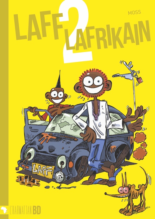 ebook cover of Laff Lafrikain 2, by Moss Gunther, Fabrice Colin, Antoine Brivet