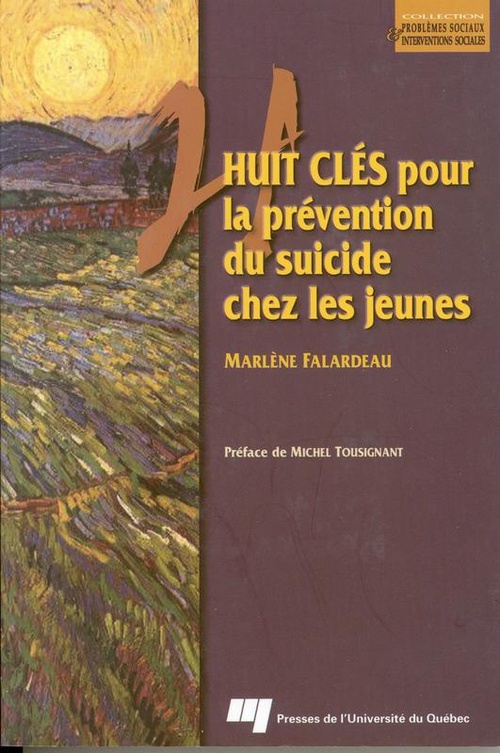 ebook cover of Huit clés pour la prévention du suicide chez les jeunes, by Marlène Falardeau