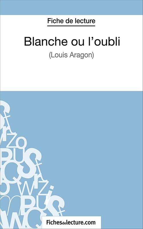 ebook cover of Blanche ou l'oubli, by Laurence Binon, Fichesdelecture.Com