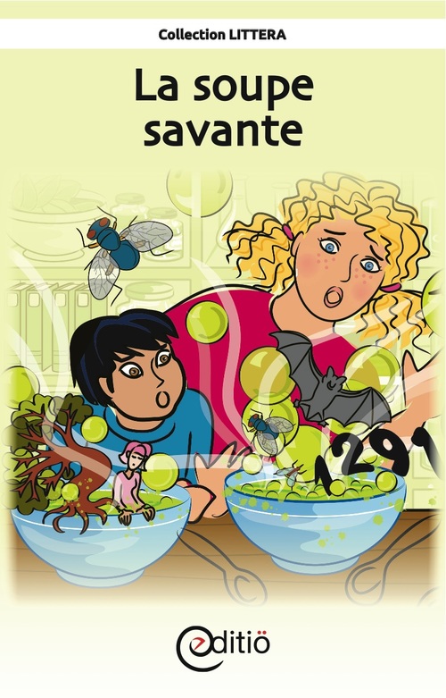 ebook cover of La soupe savante, by Claire St-Onge