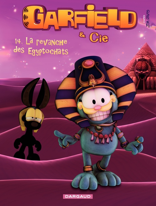 Couverture ebook de Garfield & Cie - tome 14 - La revanche des Egyptochats, de Jim Davis