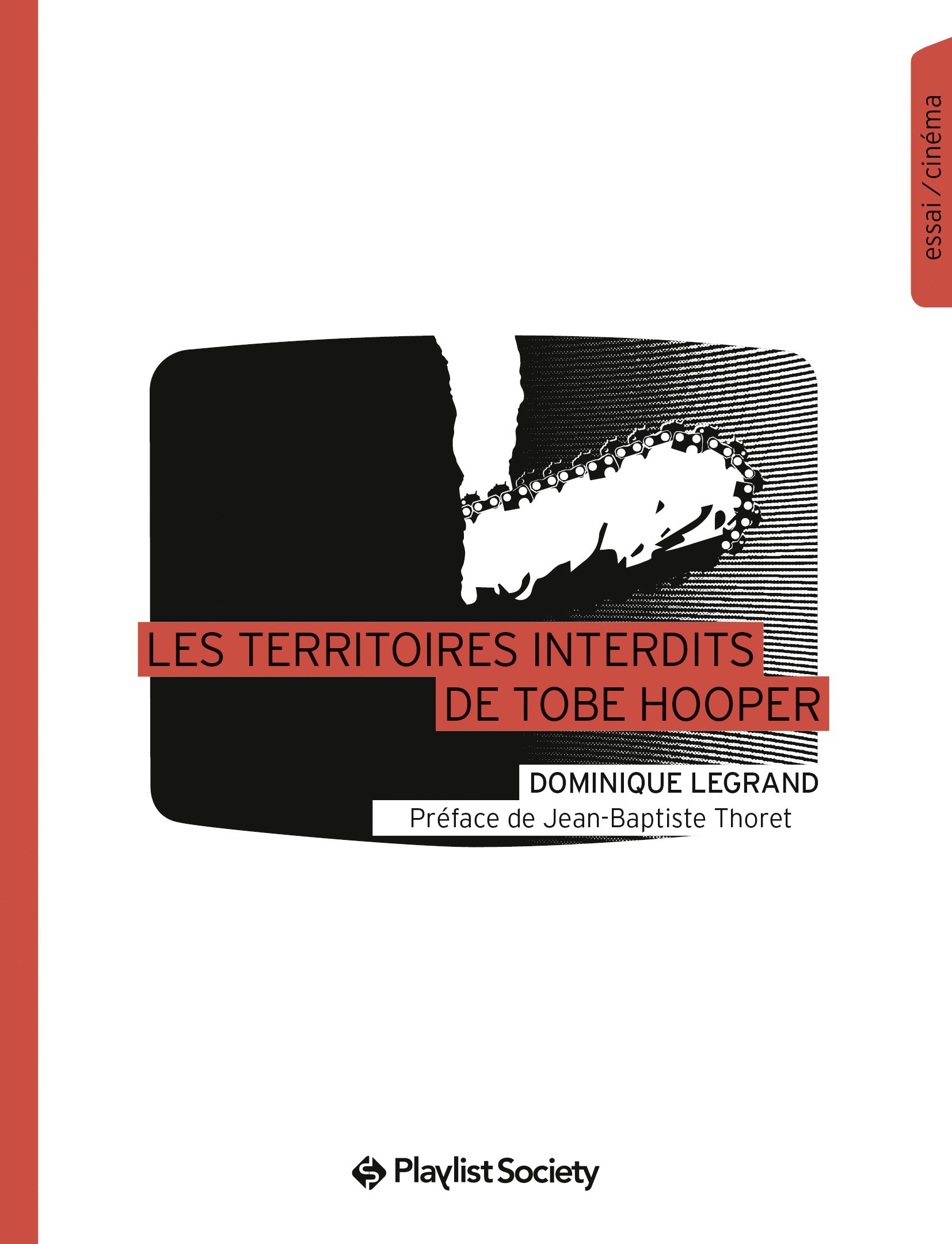 ebook cover of Les Territoires interdits de Tobe Hooper, by Dominique Legrand
