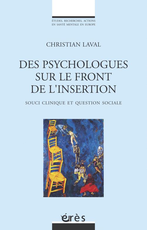 ebook cover of Des psychologues sur le front de l'insertion, by Christian Laval