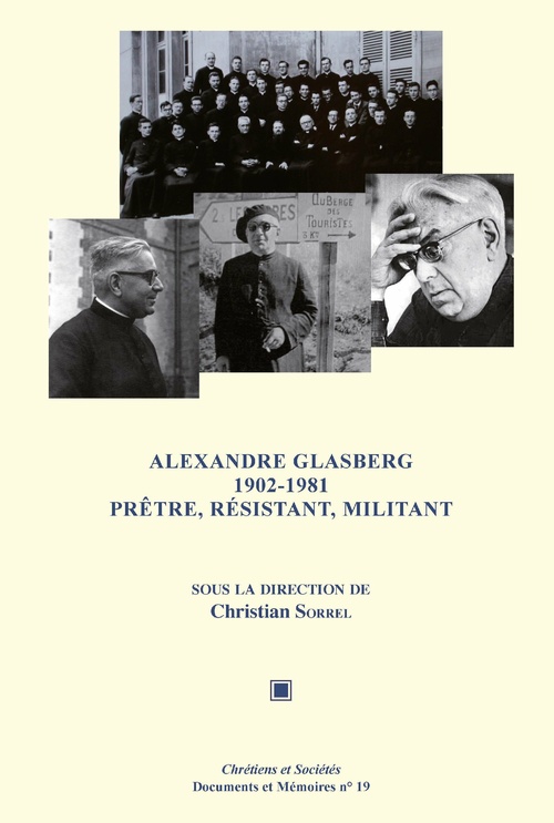 Couverture ebook de Alexandre Glasberg 1902-1981. Prêtre, résistant, militant, de