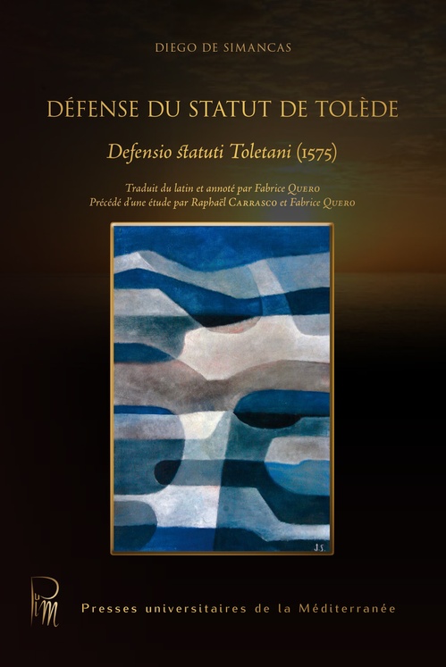 ebook cover of Défense du statut de Tolède, by Diego de Simancas