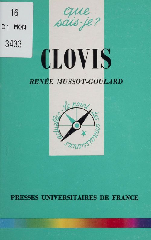 Couverture ebook de Clovis, de Renée Mussot-goulard