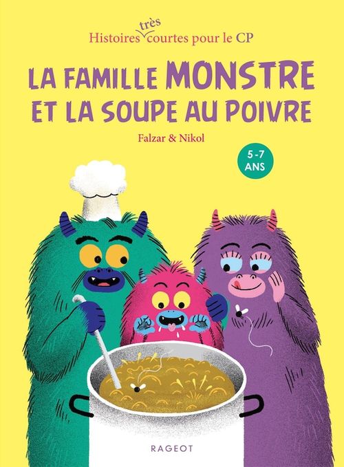 ebook cover of La famille Monstre et la soupe au poivre, by Falzar, Nikol