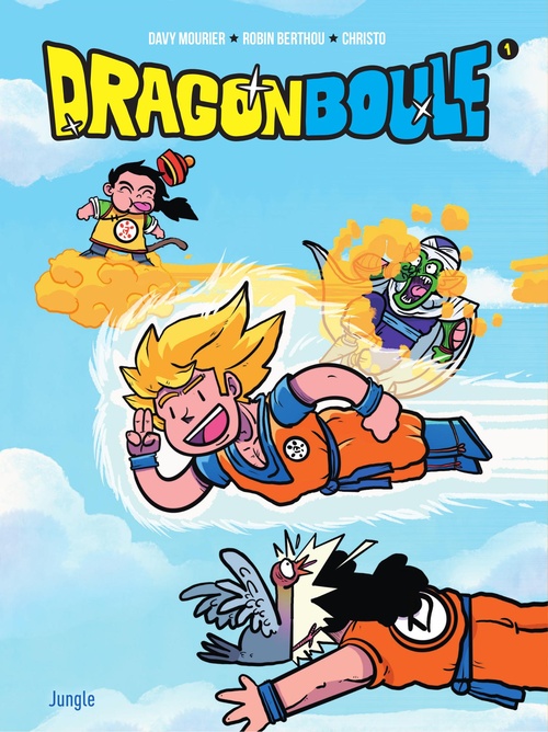 Couverture ebook de Dragonboule - Tome 1 - Dragonboule, de Davy Mourier, Robin Berthou