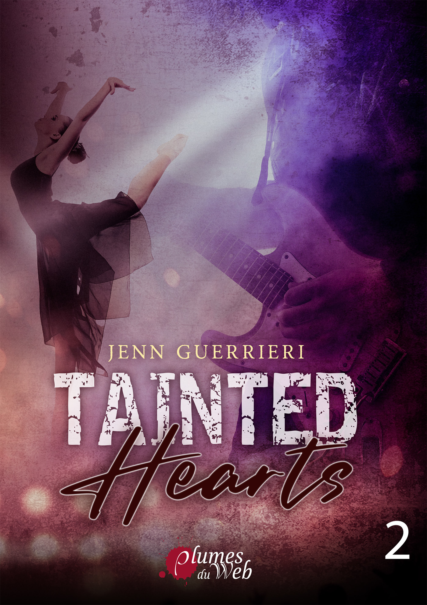ebook cover of Tainted Hearts - Tome 2, by Jenn Guerrieri
