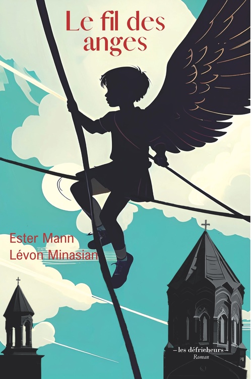 ebook cover of Le fil des anges, by Ester Mann, Lévon Minasian