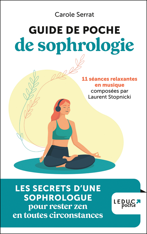 ebook cover of Guide de poche de sophrologie, by Carole Serrat