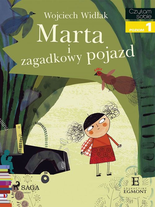 Couverture ebook de Marta i zagadkowy pojazd, de Wojciech Widlak