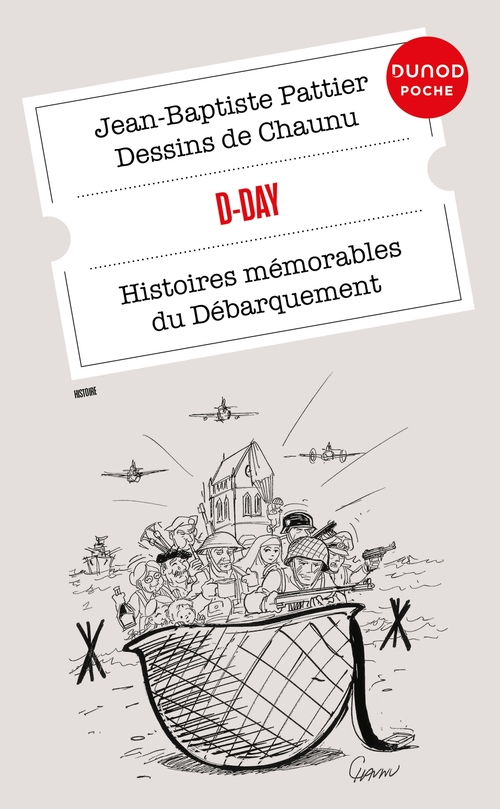 Couverture ebook de D-Day, de Emmanuel Chaunu, Jean-Baptiste Pattier