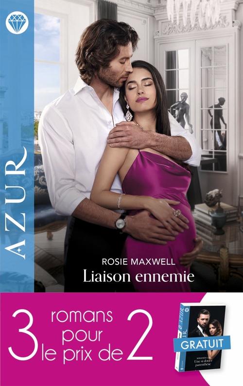 ebook cover of Pack 3 pour 2 Azur - Septembre 2024, by Kate Hardy, Miranda Lee, Rosie Maxwell