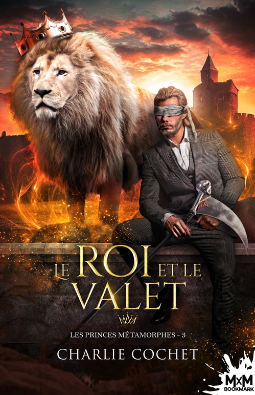 Couverture ebook de Le roi et le valet, de Charlie Cochet