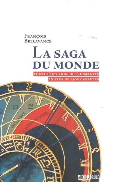 ebook cover of La saga du monde, by François Bellavance