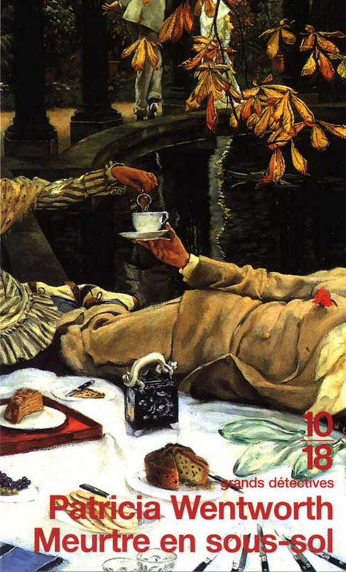 ebook cover of Meurtre en sous-sol, by Patricia Wentworth