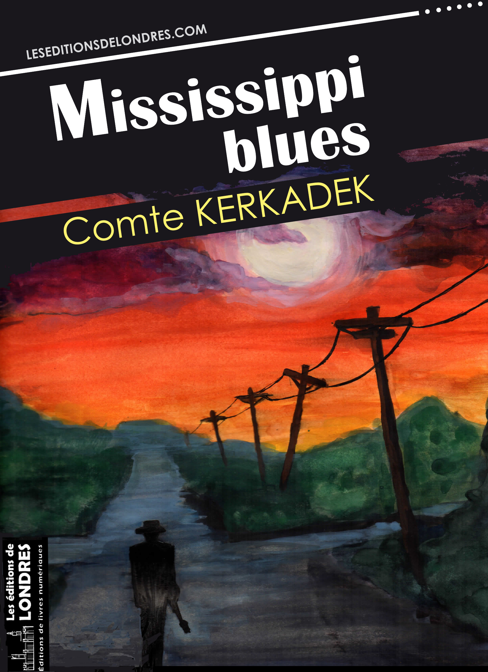 ebook cover of Mississippi blues, by Comte  Kerkadek