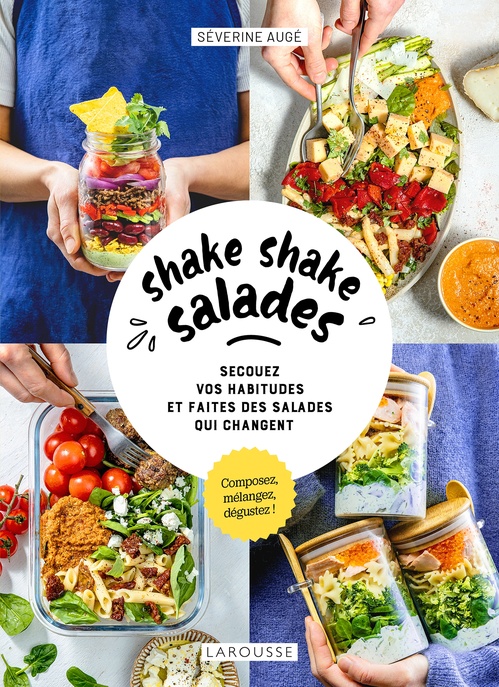 Couverture ebook de Shake shake salades, de Séverine Augé