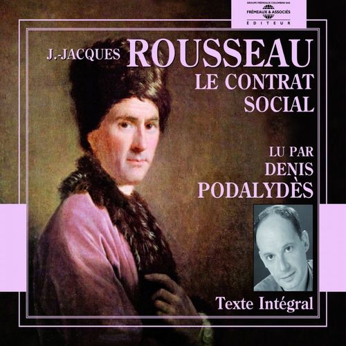 Couverture audiobook de Le Contrat Social, de Jean-Jacques Rousseau