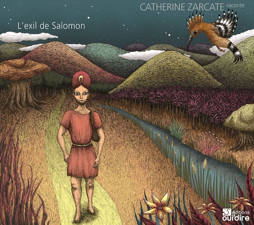 audiobook cover of L'exil du roi Salomon, by Catherine Zarcate