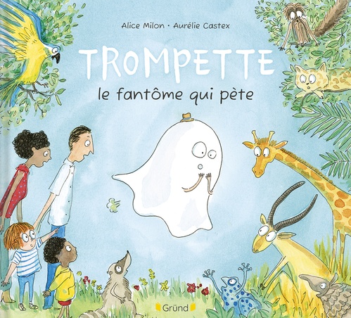 Couverture ebook de Trompette, le fantôme qui pète, de Alice Milon