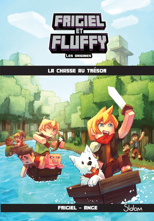 Couverture ebook de Frigiel et Fluffy les origines - Tome 1 La chasse au trésor, de Frigiel, Ange