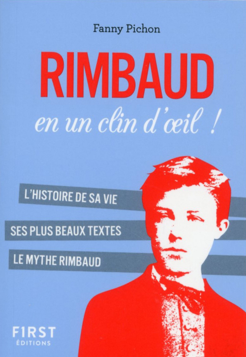 Couverture ebook de Petit Livre Rimbaud en un clin d'&frac12;il, de Fanny Pichon