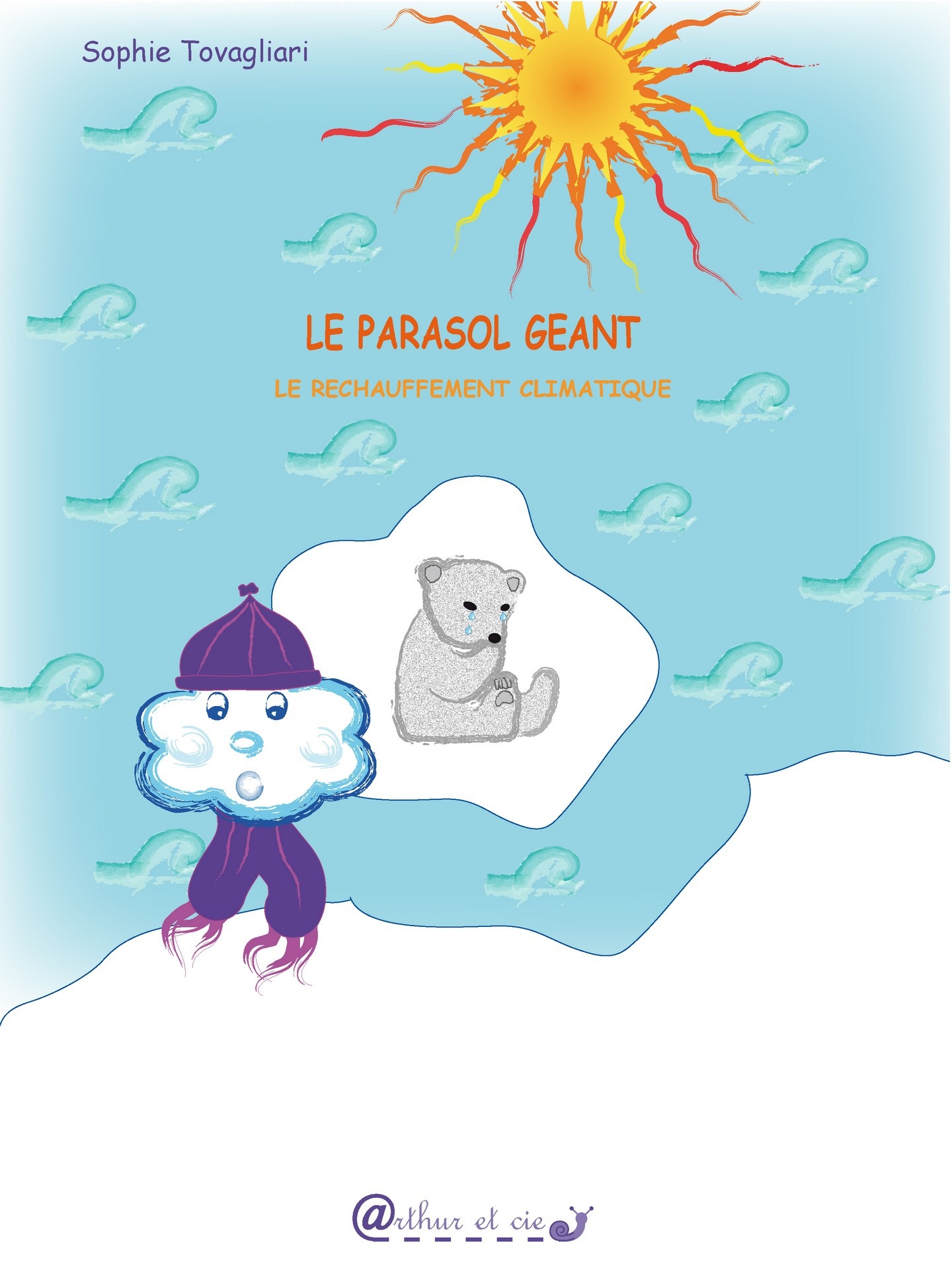 Couverture ebook de Le parasol géant, de Sophie Tovagliari