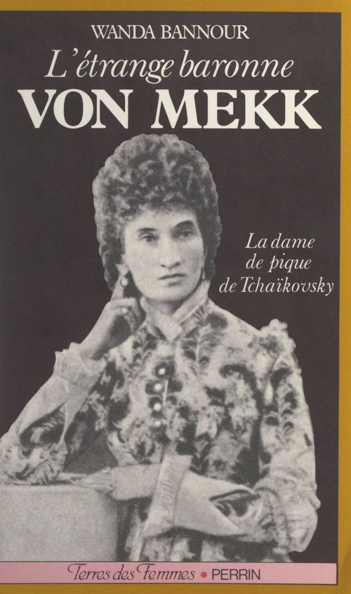 Couverture ebook de L'étrange baronne von Mekk, de Wanda Bannour