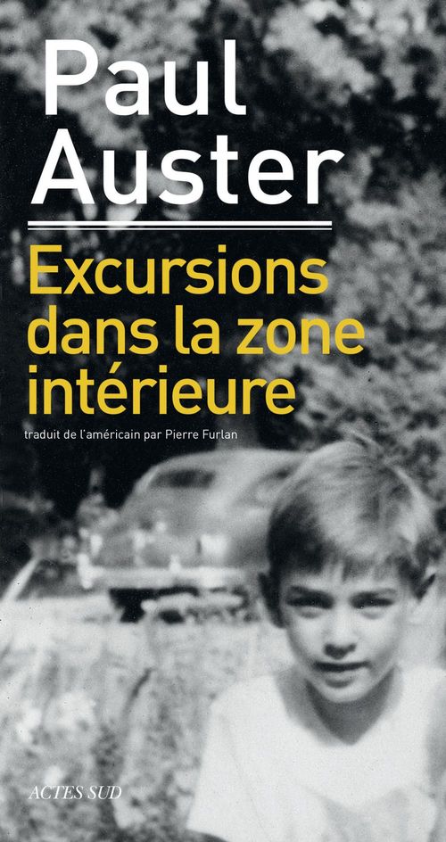 Couverture ebook de Excursions dans la zone intérieure, de Paul Auster