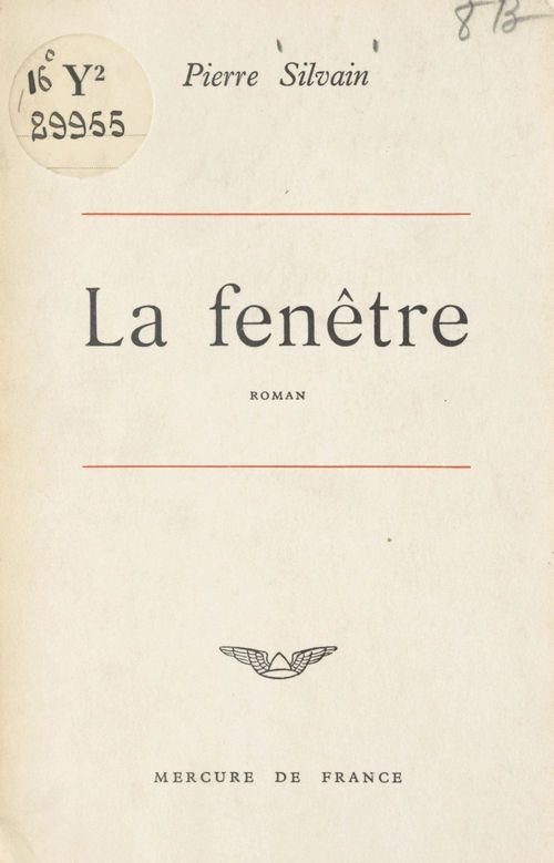Couverture ebook de La fenêtre, de Pierre Silvain