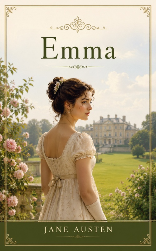 Couverture ebook de Emma, de Jane Austen