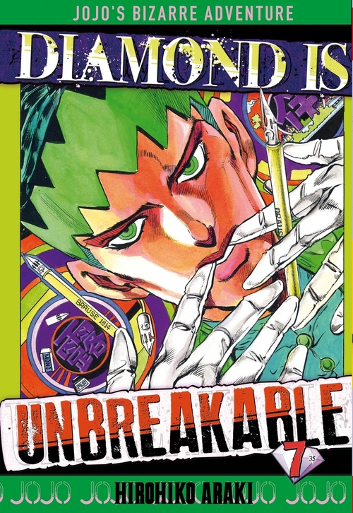 ebook cover of Jojo's - Diamond is unbreakable T07, by Hirohiko Araki