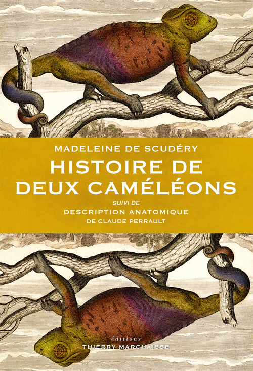 ebook cover of Histoire de deux caméléons, by Claude Perrault, Madeleine de Scudéry