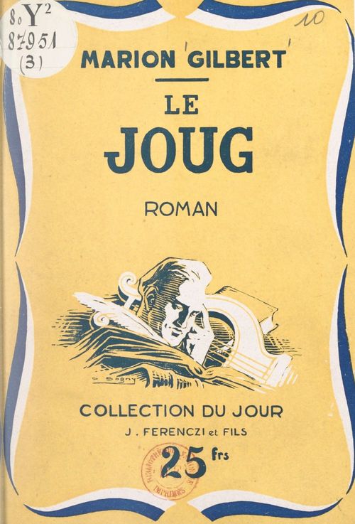 Couverture ebook de Le joug, de Marion Gilbert