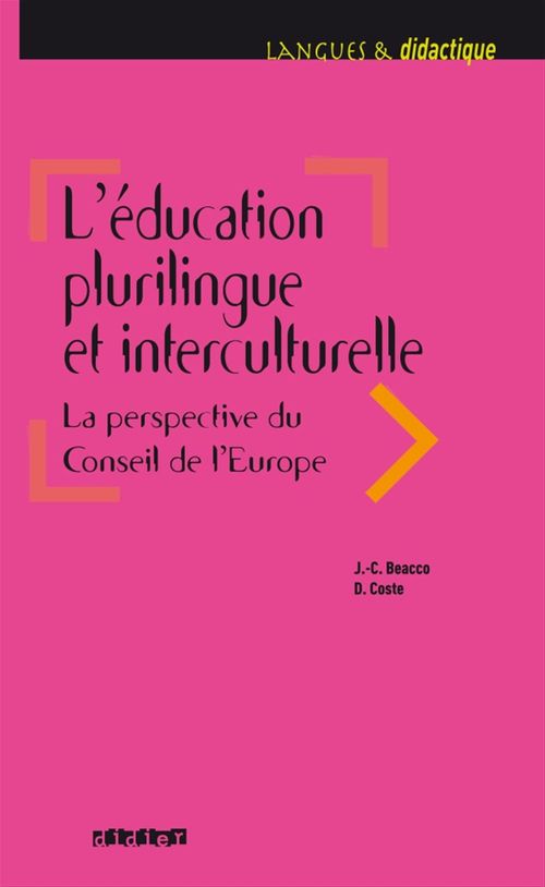 ebook cover of L'éducation plurilingue et interculturelle. La perspective du Conseil de l'Europe - Ebook, by Jean-claude Beacco