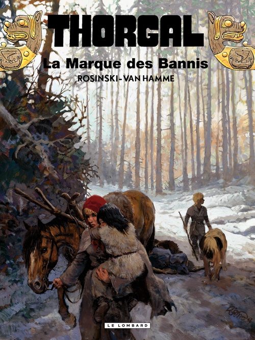 ebook cover of Thorgal - Tome 20 - La Marque des bannis, by Jean Van Hamme, Grzegorz Rosinski