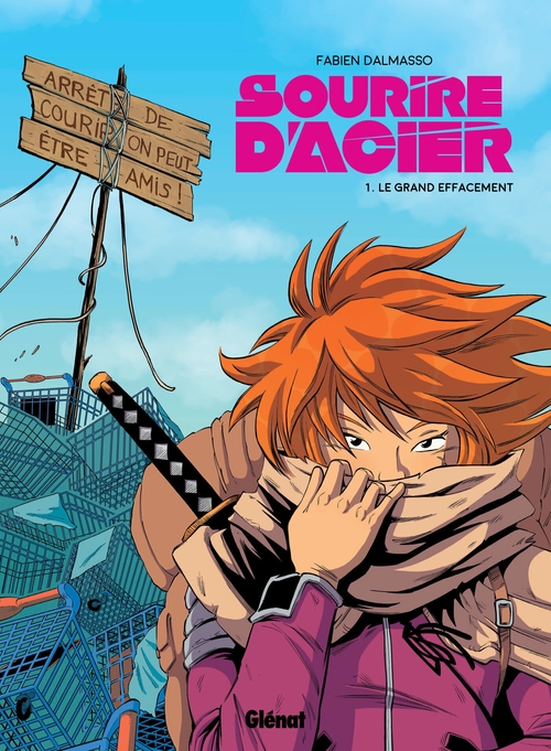 Couverture ebook de Sourire d'acier  - Tome 01, de Fabien Dalmasso