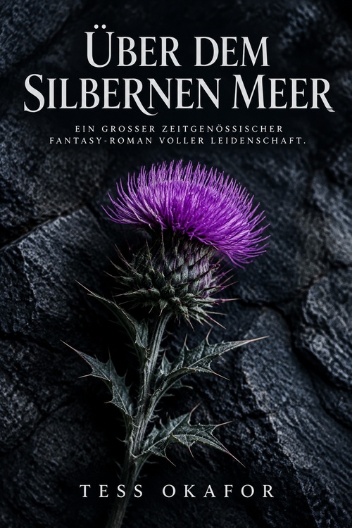 Couverture ebook de Über dem silbernen Meer, de Tess Okafor